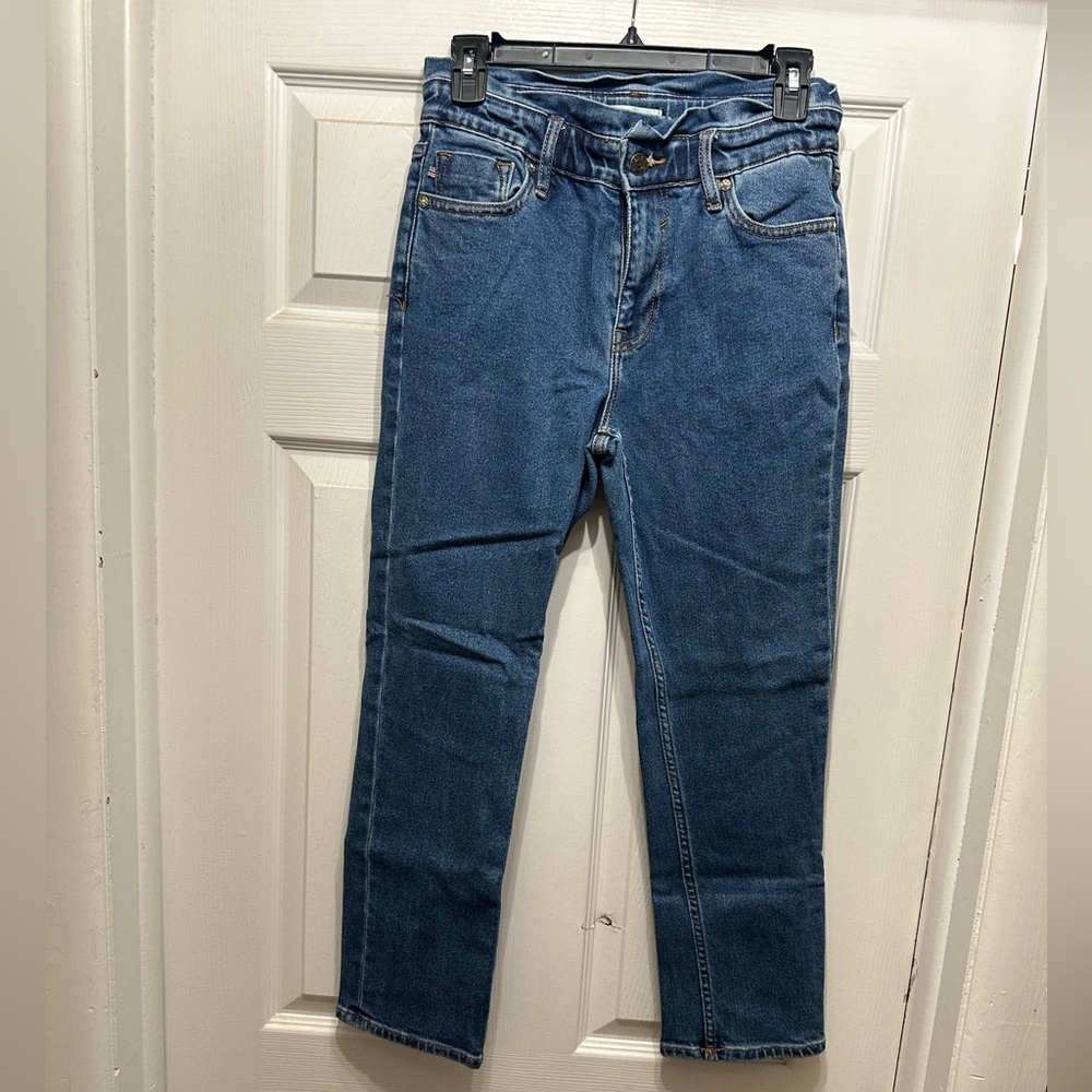 Vigoss Blue Jean ruffle waist